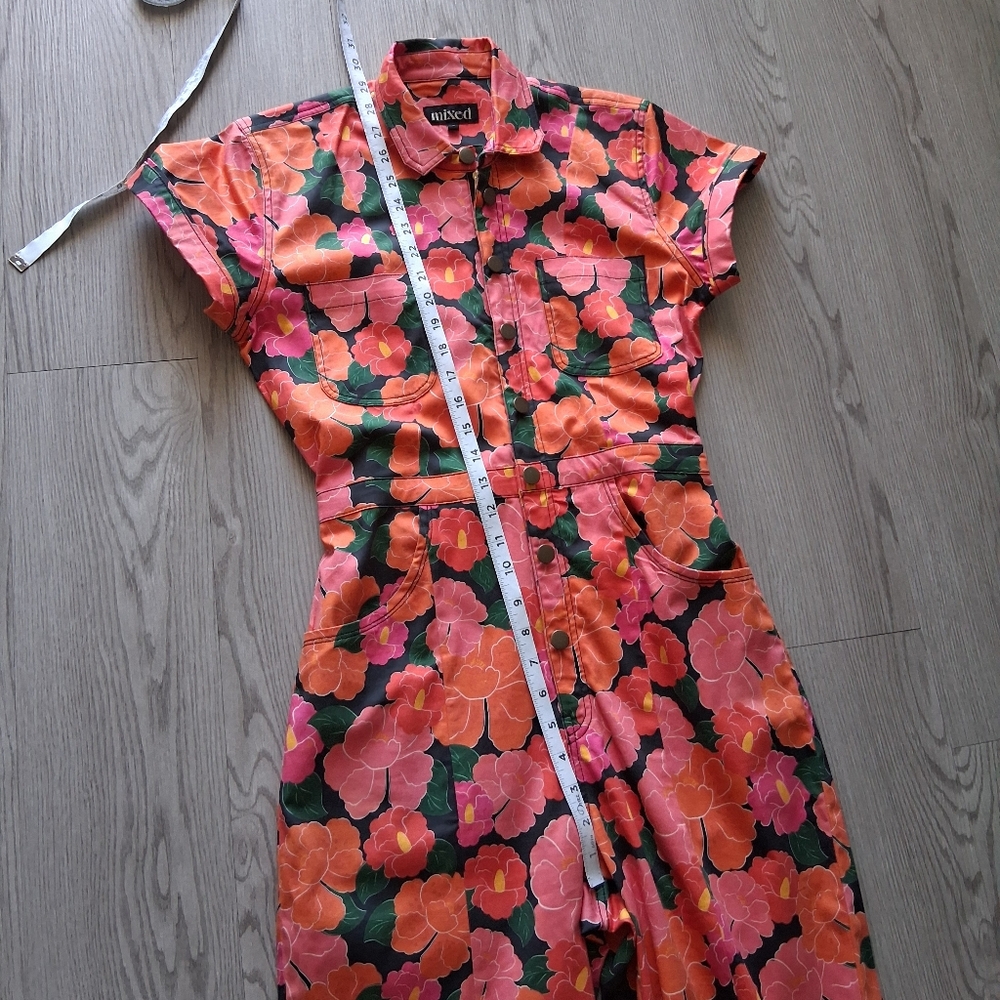 Mixed By Nasrin The Classic Jumpsuit In Ruby - Picture 14 of 16